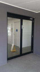 Unbreakable Glass Commercial 2 Leaf Glass Doors | Unbreakable Glass